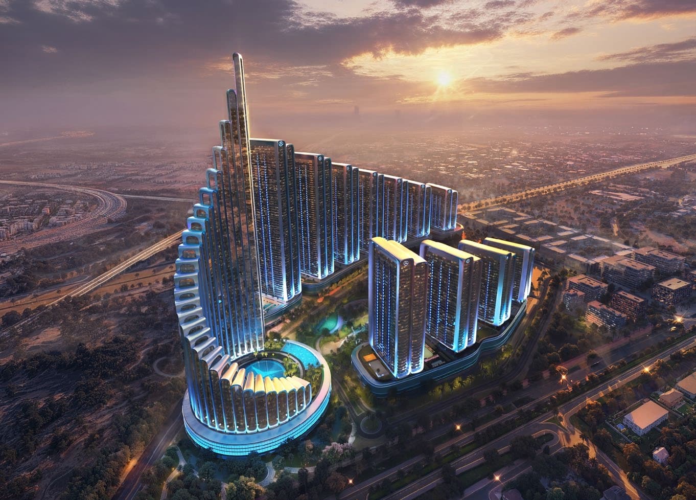 Mercedes‑Benz Places Binghatti City  5