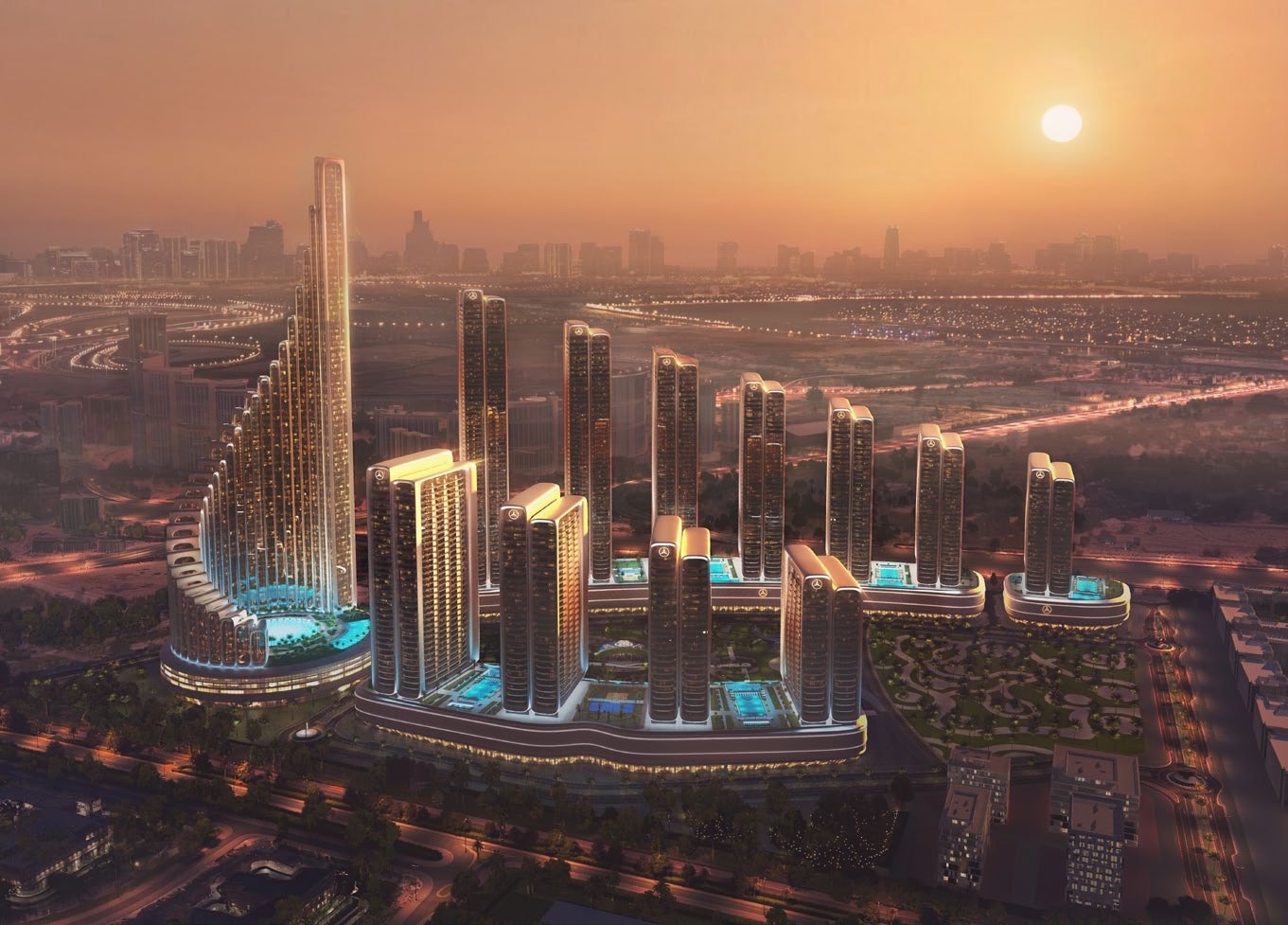 Mercedes‑Benz Places Binghatti City 